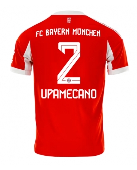 Billige Fotballdrakt Bayern Munich Dayot Upamecano #2 Replika Hjemmedrakt 2025-26 Kortermet Billige Fotballdrakt Bayern Munich Dayot Upamecano #2 Replika Hjemmedrakt 2025-26 Kortermet